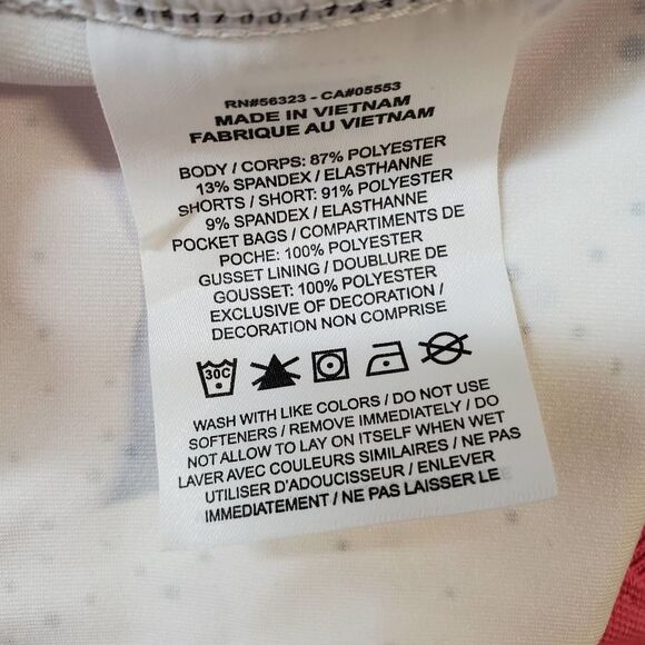 NIKE GOLF NWT girls XL cream with black dots skort skirt - Picture 6 of 7